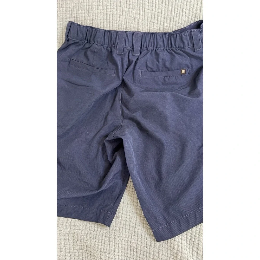 Banana Republic Core Temp Shorts Men's Sz 32 Navy Blue‎ Golf Outdoors EUC